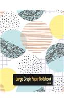Large Graph Paper Notebook 1 Inch