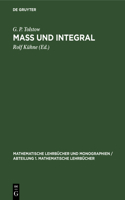 Maß Und Integral