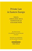 Private Law in Eastern Europe