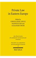 Private Law in Eastern Europe