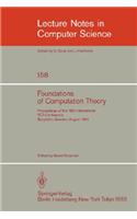 Foundations of Computation Theory: Proceedings of the 1983 International Fct-Conference Borgholm, Sweden, August 21-27, 1983