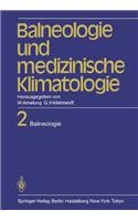 Balneologie und medizinische Klimatologie