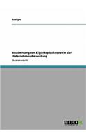 Bestimmung Von Eigenkapitalkosten in Der Unternehmensbewertung