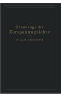 Grundzüge Der Zerspanungslehre