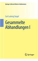 Gesammelte Abhandlungen I