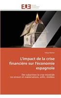 L'Impact de la Crise Financière Sur l'Économie Espagnole