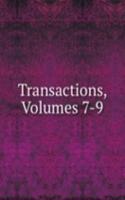 Transactions, Volumes 7-9