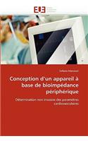 Conception d''un Appareil � Base de Bioimp�dance P�riph�rique