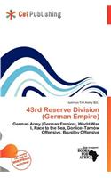 43rd Reserve Division (German Empire)