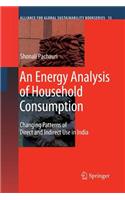 An Energy Analysis of Household Consumption