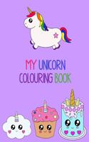 Unicorn Colouring Book: For Kids Ages 4 - 8 (UK Edition)