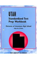 Utah Standardized Test Prep Workbook, High School: Help for U-Pass