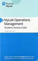 Mylab Operations Management with Pearson Etext -- Access Card -- For Operations Management: Sustainability and Supply Chain Management