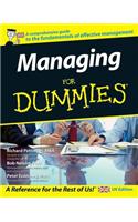 Managing For Dummies