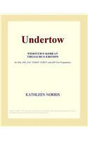 Undertow (Webster's Korean Thesaurus Edition)