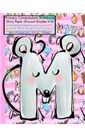 M Primary Composition Notebook Story Paper Journal