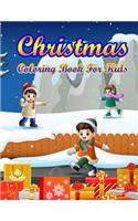 Christmas Coloring Book For Kids: 50 Christmas Coloring Pages for Kids