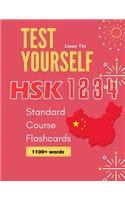 Test Yourself HSK 1 2 3 4 Standard Course Flashcards: Chinese proficiency mock test level 1 to 4 workbook