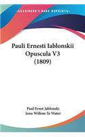 Pauli Ernesti Iablonskii Opuscula V3 (1809)