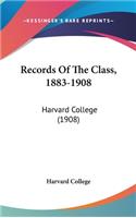 Records Of The Class, 1883-1908