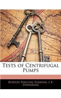 Tests of Centrifugal Pumps