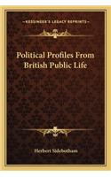 Political Profiles from British Public Life