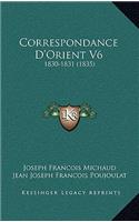 Correspondance D'Orient V6