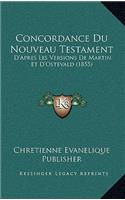 Concordance Du Nouveau Testament