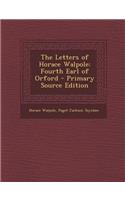 Letters of Horace Walpole: Fourth Earl of Orford