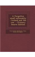 A Forgotten Small Nationality: Ireland and the War - Primary Source Edition