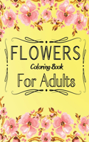 Flowers Coloring Book For Adults