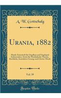 Urania, 1882, Vol. 39