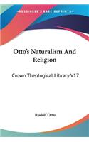 Otto's Naturalism And Religion