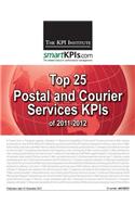 Top 25 Postal and Courier Services KPIs of 2011-2012
