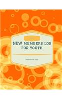 Youth Ministry New Members Log