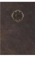 Monogram C Journal