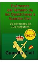 Examenes del Temario de Las Oposiciones a Guardia Civil