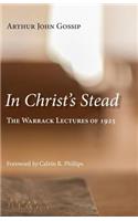 In Christ's Stead