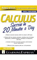 Calculus Success in 20 Minutes a Day