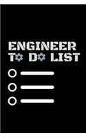 Engineer to Do List