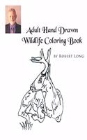 Adult Hand Drawn Wildlife Coloring Book