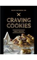 Recipe notebook for Craving Cookies