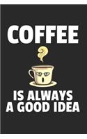 Kaffee Notizbuch