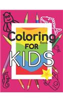 Notebook Coloring Book For Kids