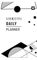 Modern Daily Tranner: Perfect daily planner - 6 x 9 inches (A5), 120 pages - Cahier Notebook Agenda Bullet travel diary Bloc-notes Calepin