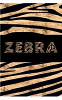 Notebook Zebra