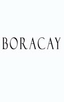 Boracay: Black and White Decorative Book to Stack Together on Coffee Tables, Bookshelves and Interior Design - Add Bookish Charm Decor to Your Home - Stack D
