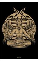 Notebook: Baphomet Journal Satan Occult Composition Book Satanic Gift
