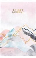 Bullet Journal: Awesome Designer Bullet Journal - 120-Page 1/4 Inch Dot Grid Trendy Pattern Notebook - 6 X 9 Perfect Bound Paperback