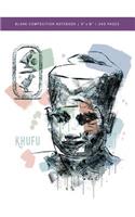 Khufu Composition Notebook 5x8: 240 Pages (120 spreads) college ruled, with dotted rule + margin / Journal for Students, Writers, Journalists, Engineers, Scientists, Artists + Arch